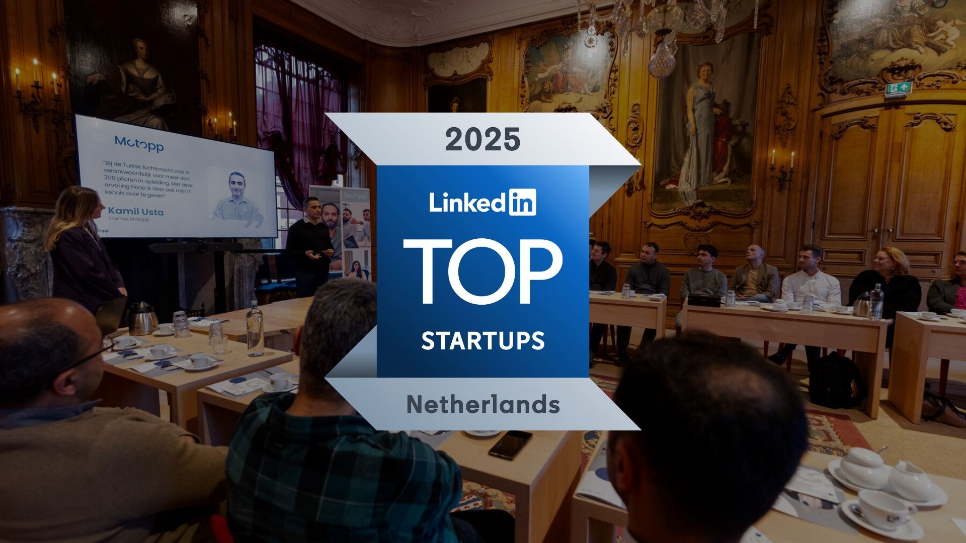 Motopp named one of the Top 10 Startups in the Netherlands by LinkedIn